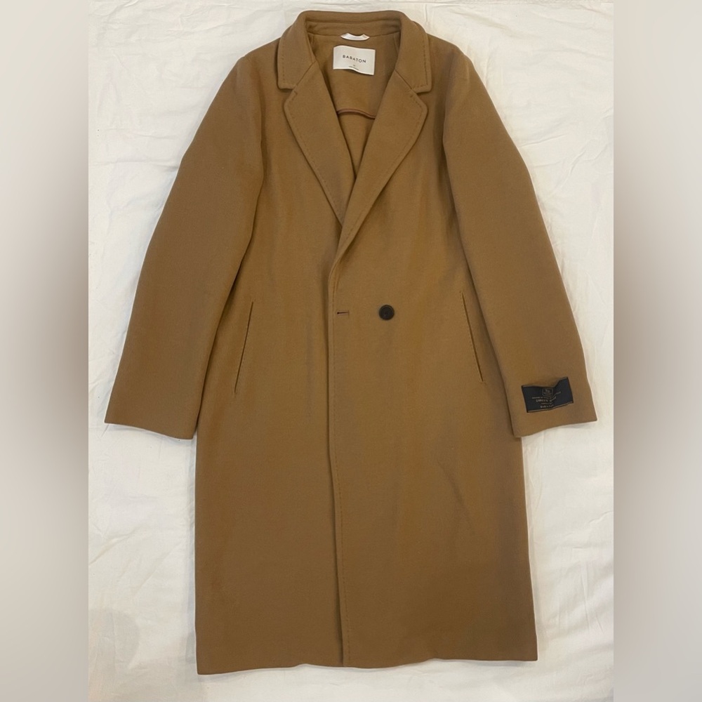 NWOT Babaton Wool Coat in Tan